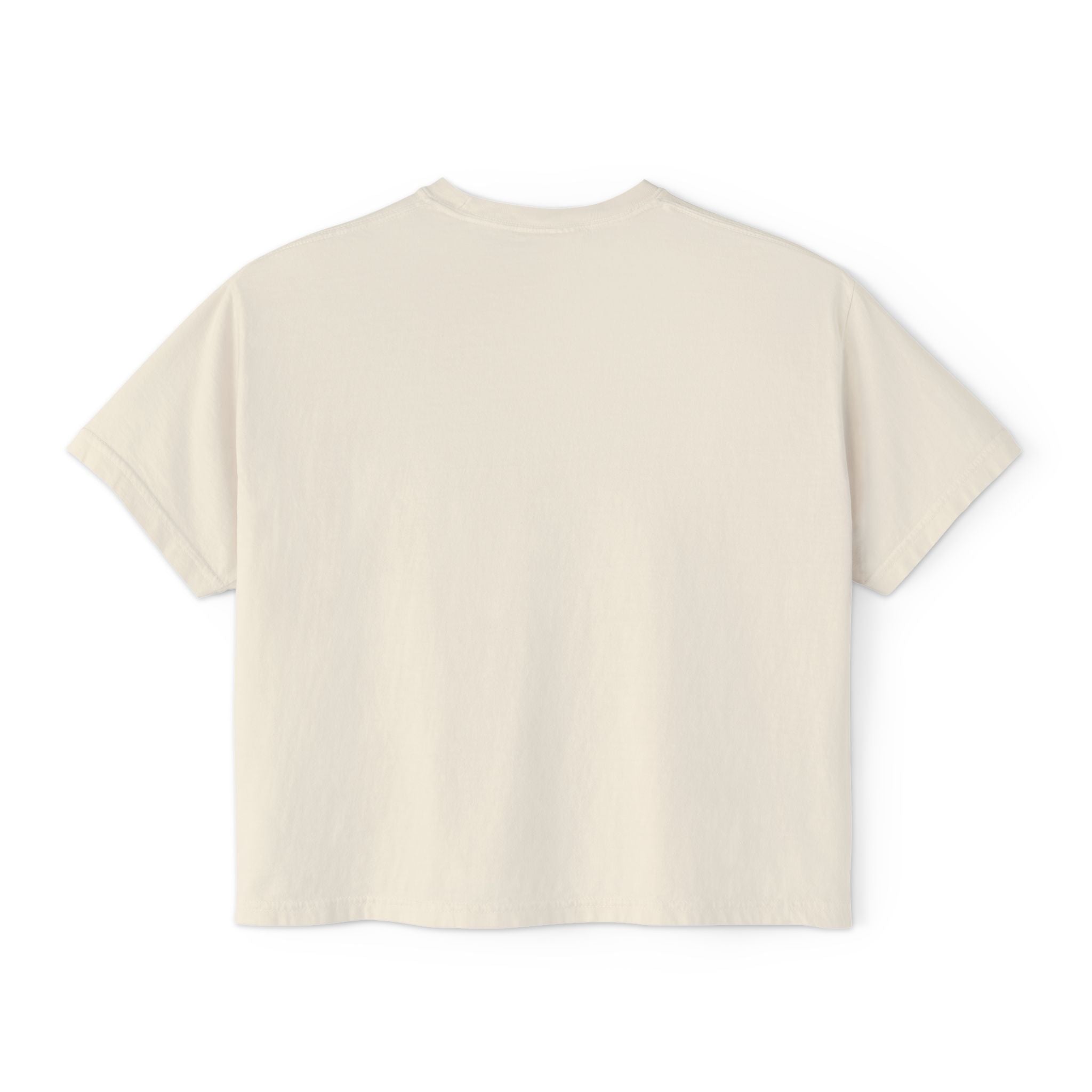 Boss Babe Boxy Tee — "Fearless & Focused" Graphic Cropped T‑Shirt