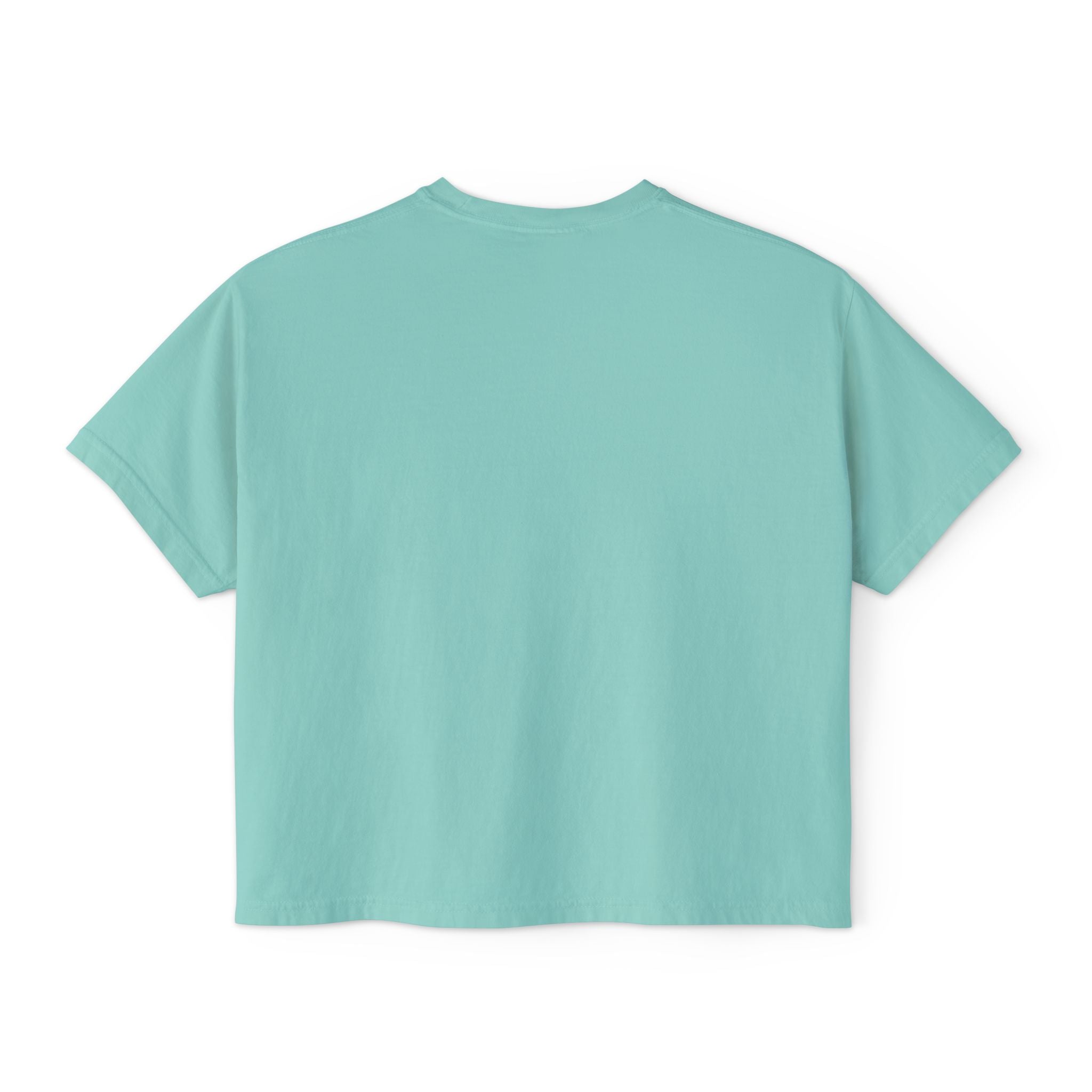 Boss Babe Boxy Tee — "Fearless & Focused" Graphic Cropped T‑Shirt