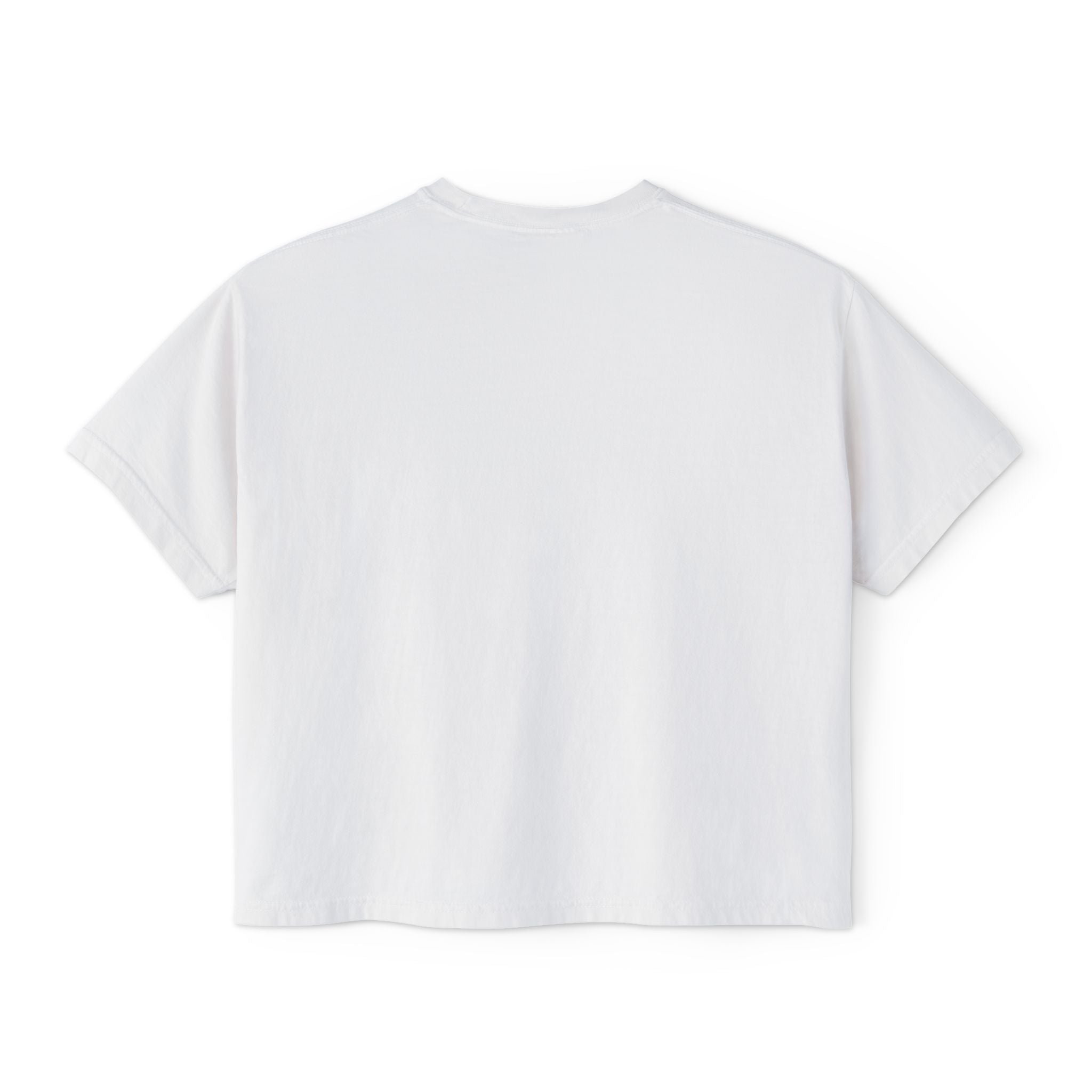 Boss Babe Boxy Tee — "Fearless & Focused" Graphic Cropped T‑Shirt