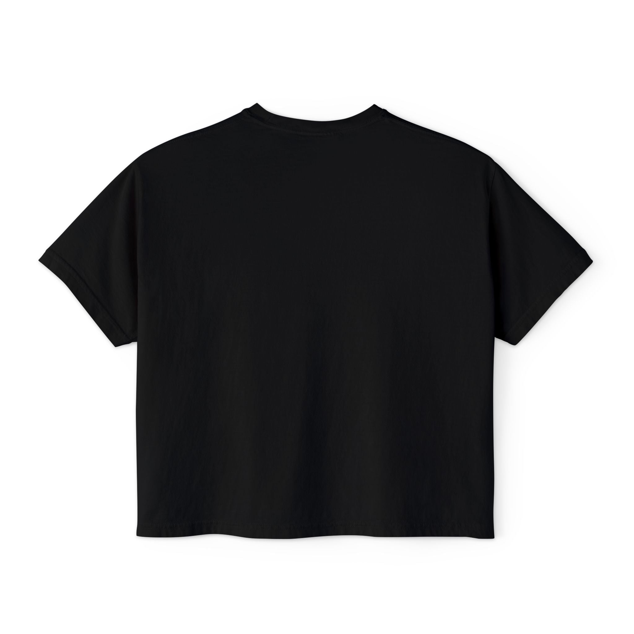 Boss Babe Boxy Tee — "Fearless & Focused" Graphic Cropped T‑Shirt