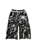 CAMO 3/4 SHORTS