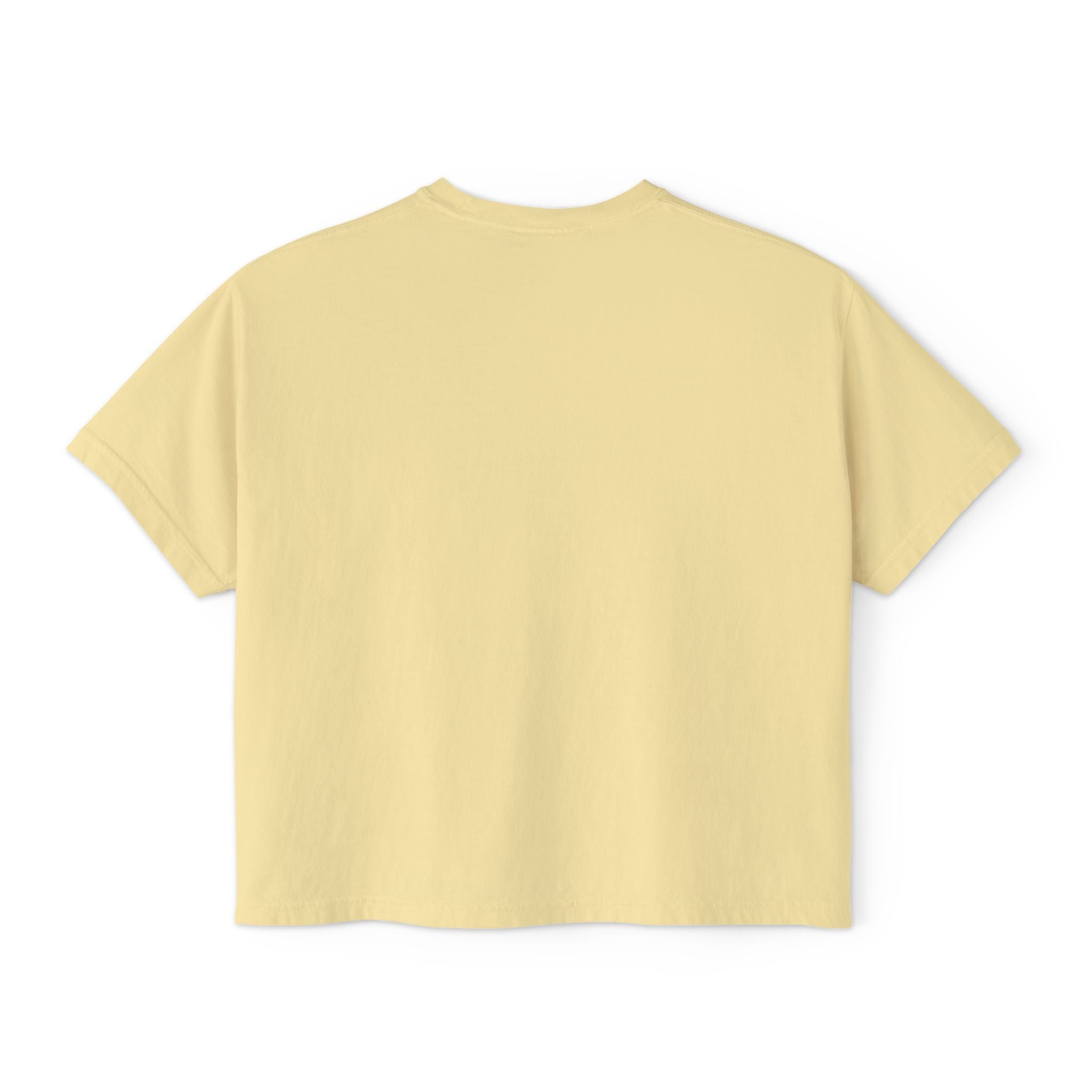 Boss Babe Boxy Tee — "Fearless & Focused" Graphic Cropped T‑Shirt