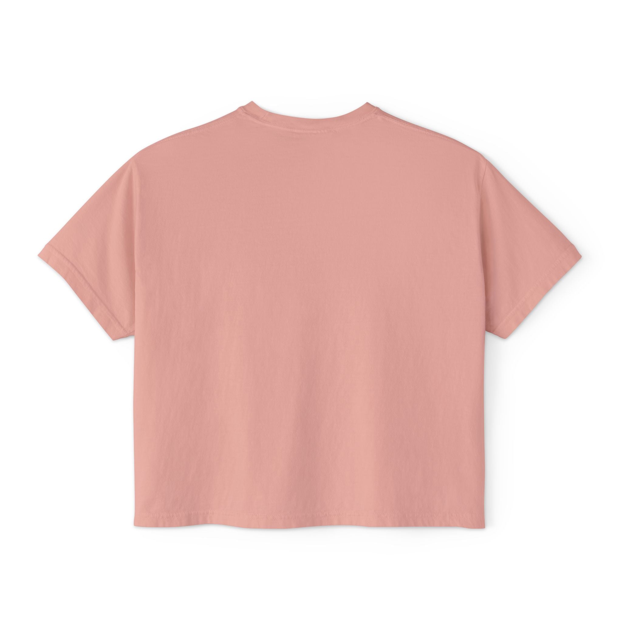 Boss Babe Boxy Tee — "Fearless & Focused" Graphic Cropped T‑Shirt