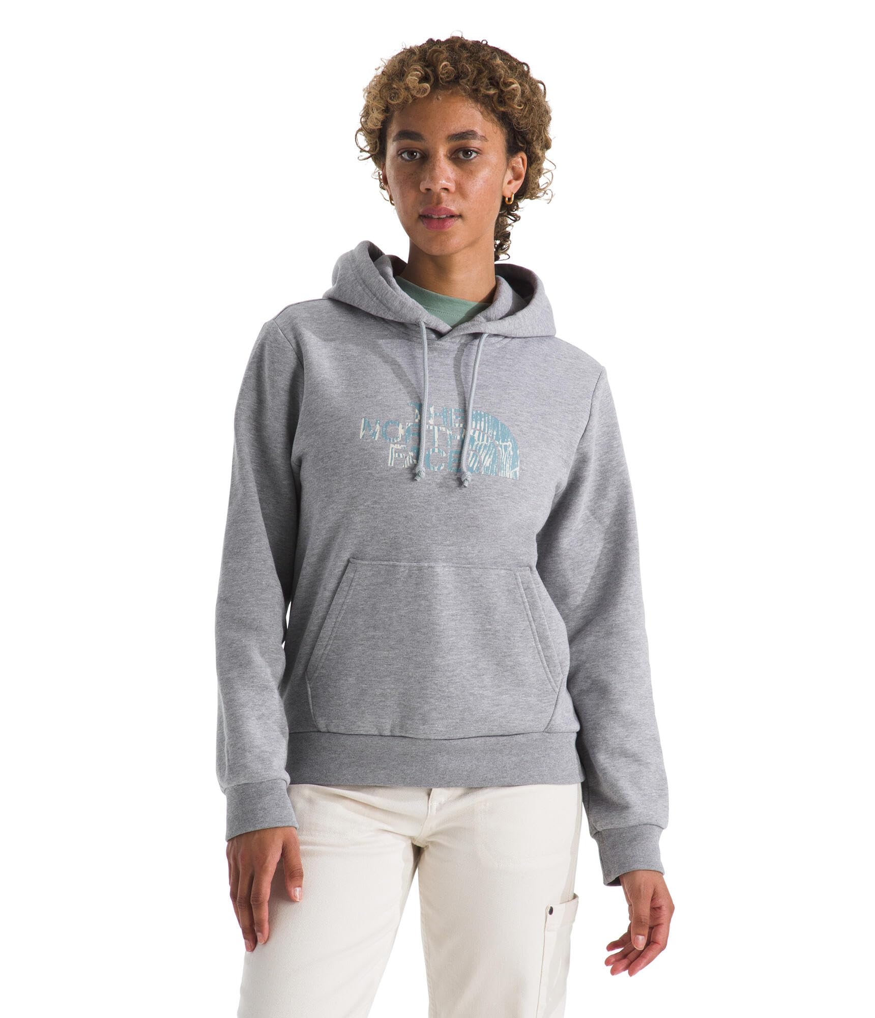 The North Face Women's Evolution Regenerative Ink Half Dome Hoodie | 2 Piece Hood With Drawcord, Kangaroo Hand Pocket