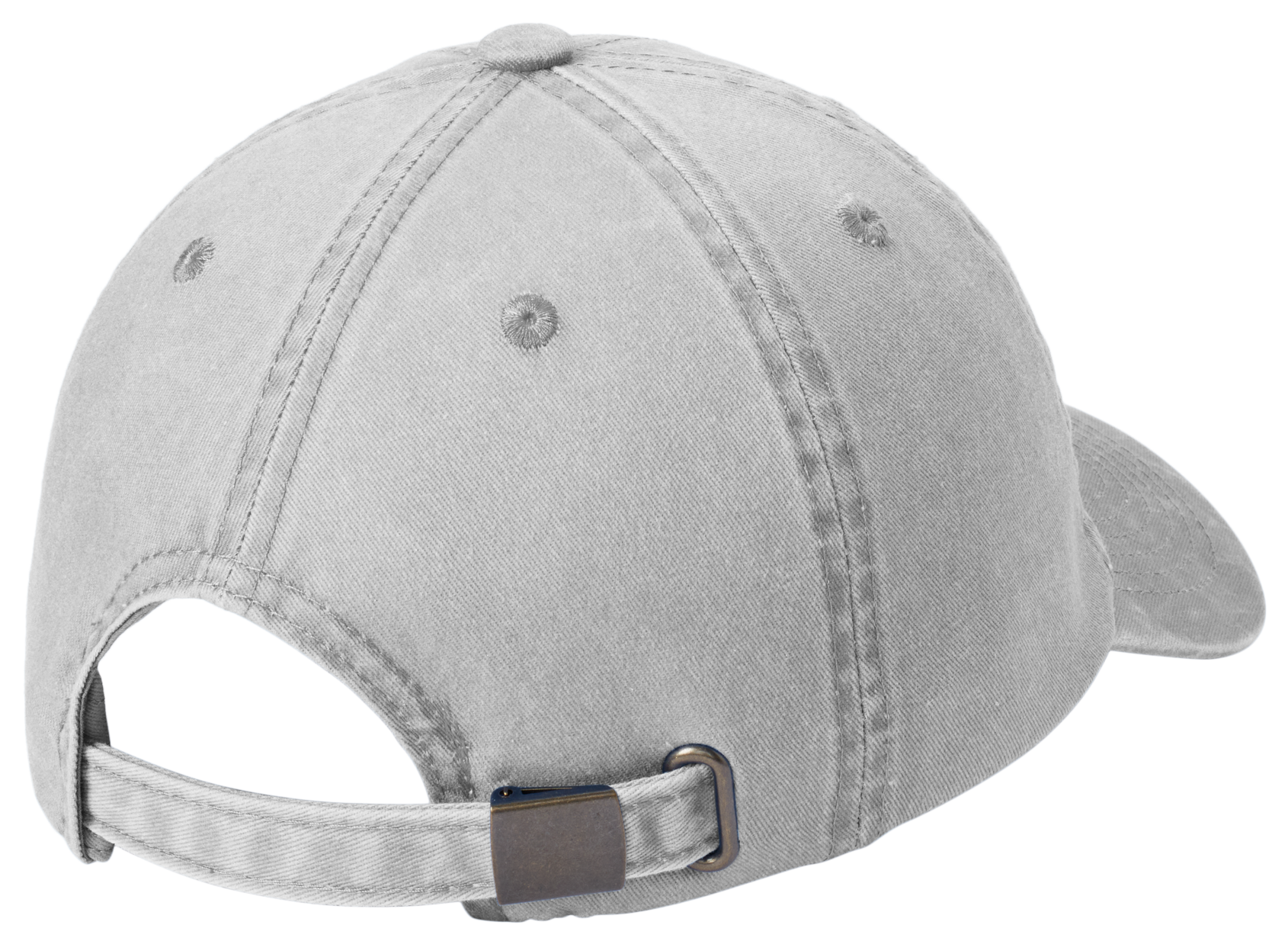 Garment washed Dad Hat - Rainbow Cat Design