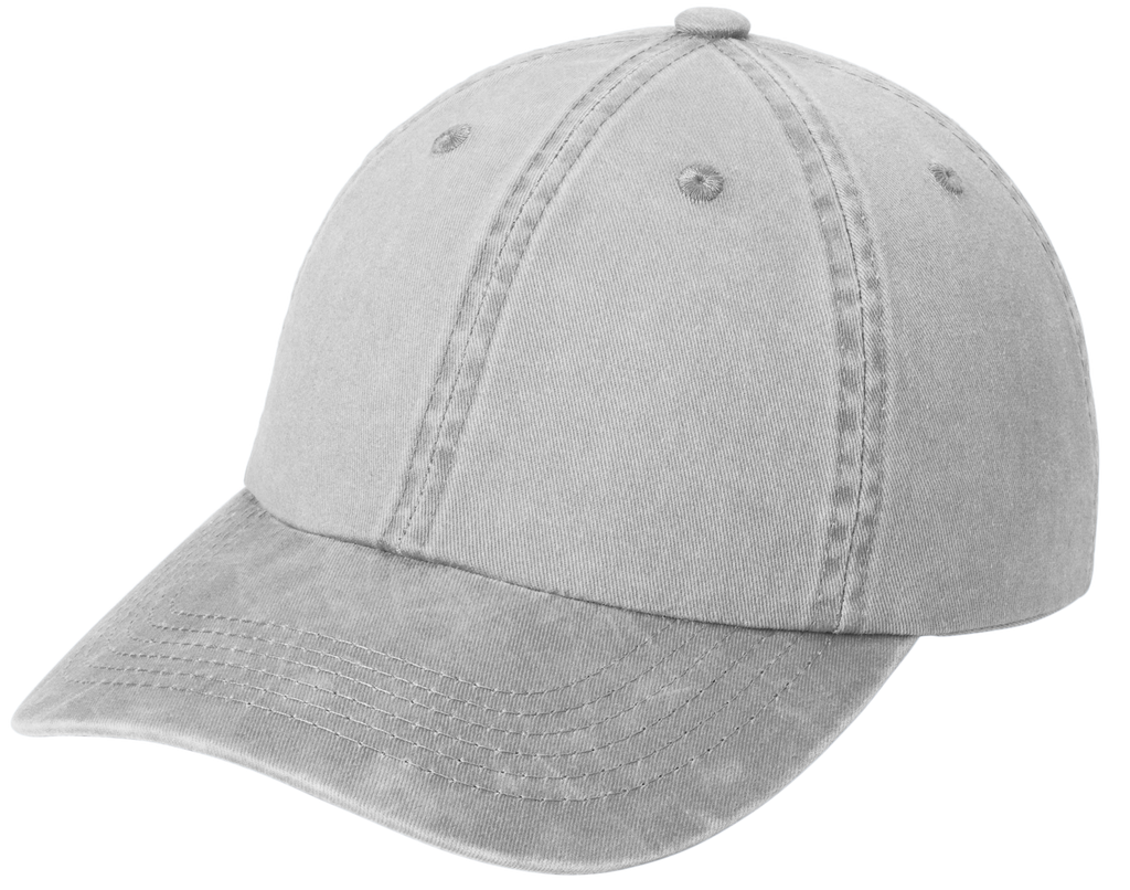 Garment washed Dad Hat - Rainbow Cat Design