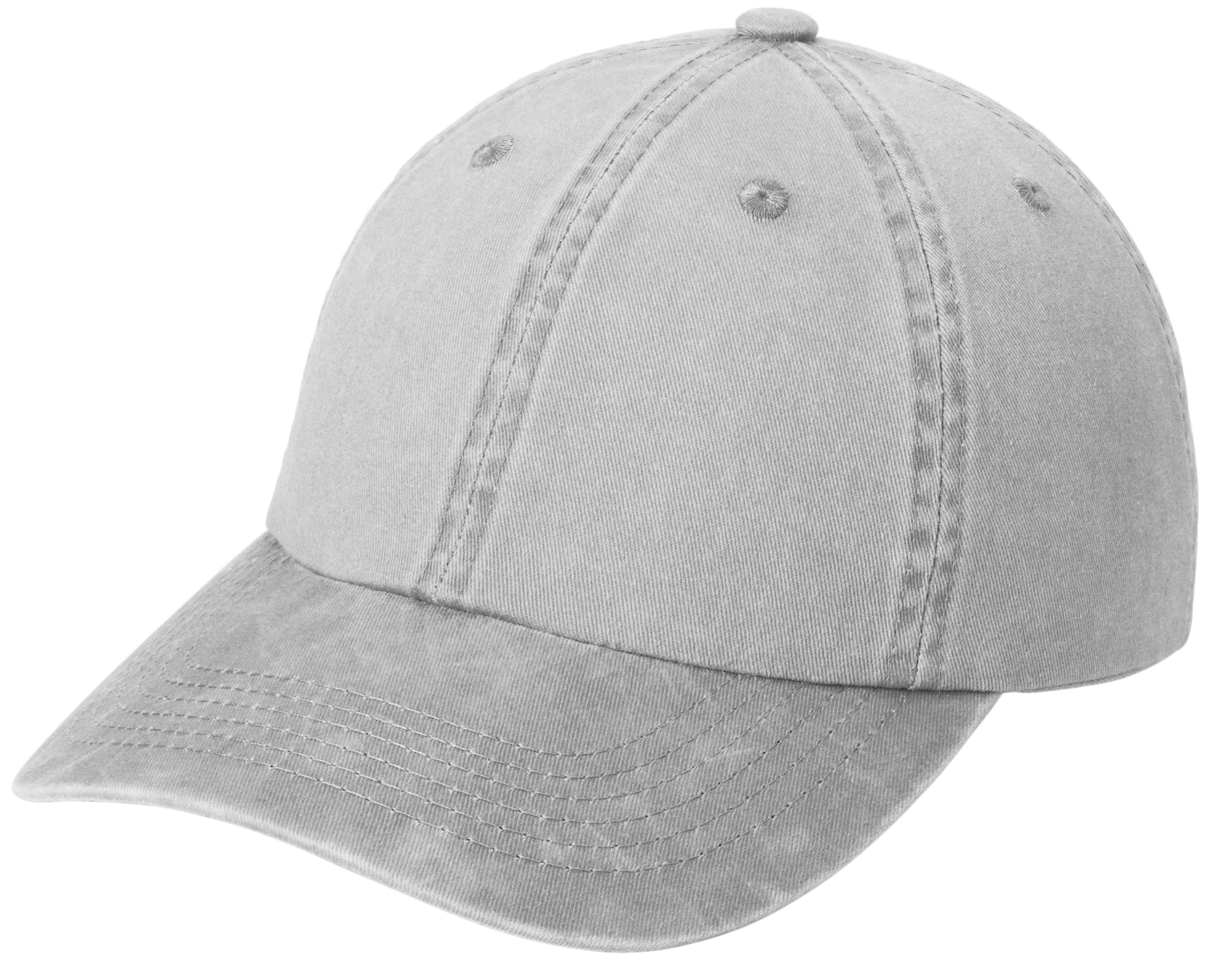 Garment washed Dad Hat - Rainbow Cat Design