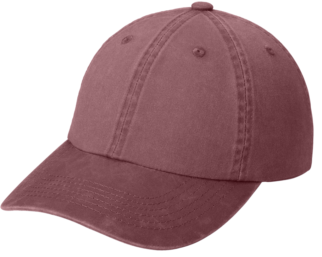 Garment washed Dad Hat - Rainbow Cat Design