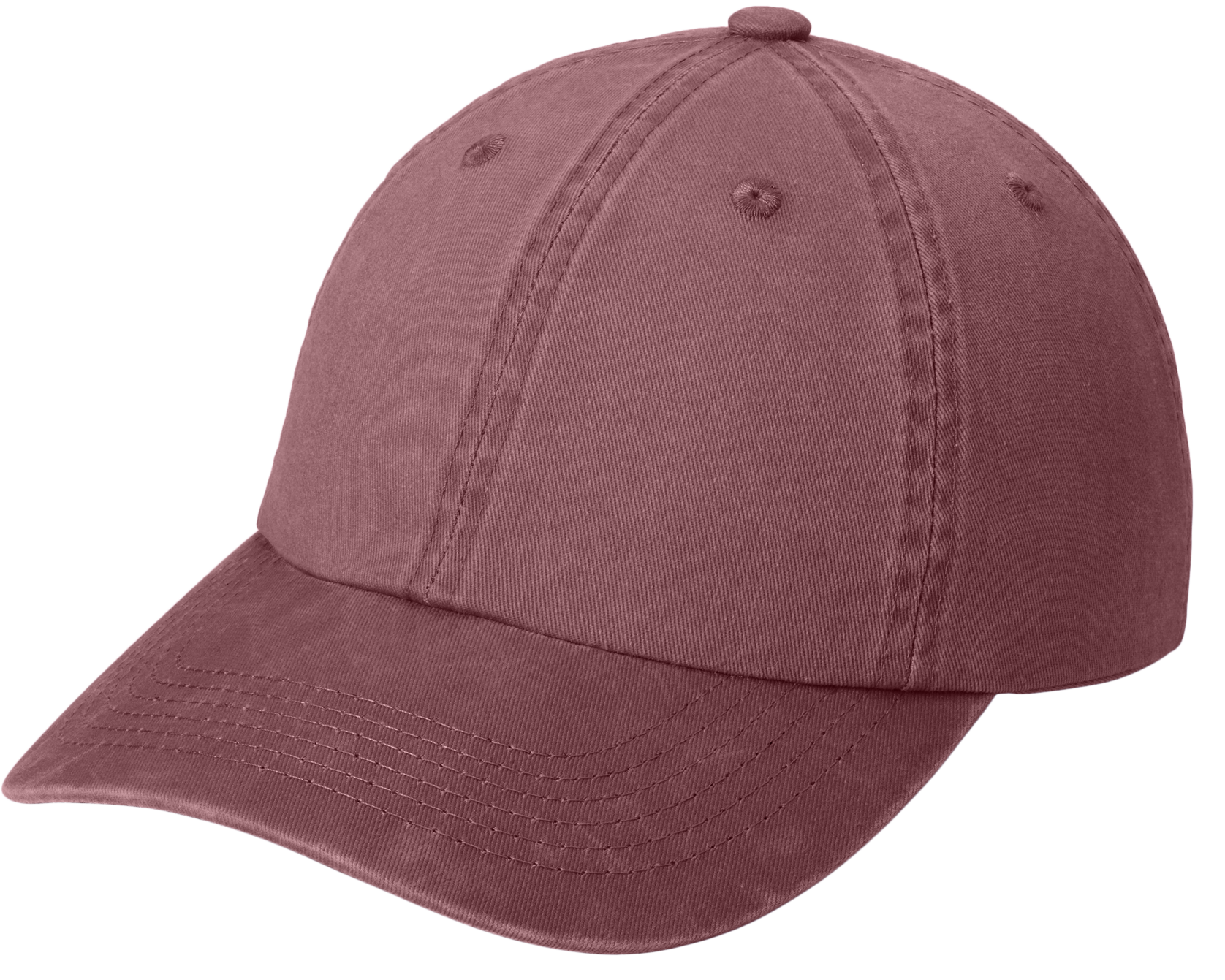 Garment washed Dad Hat - Rainbow Cat Design
