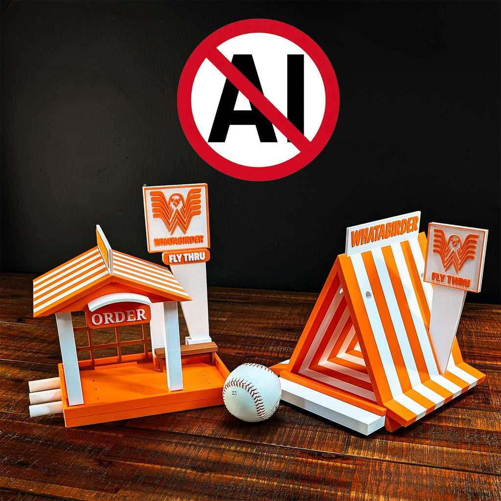 ADG42 The Whatabirder Parody Bird Feeder | Classic or Cafe Style